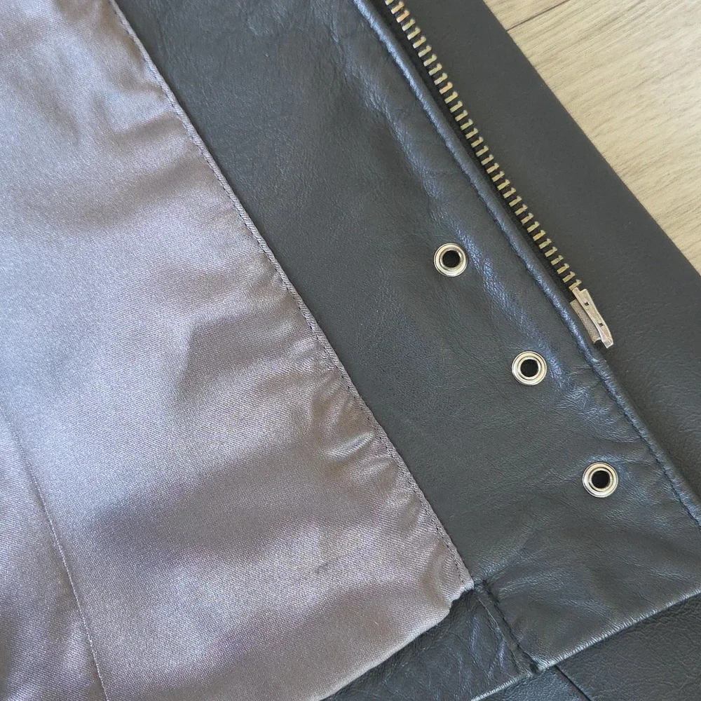 Women's Harley- Davidson Wicked Willie G Skull Genuine Leather Size S. Swarvoski - Picture 13 of 16